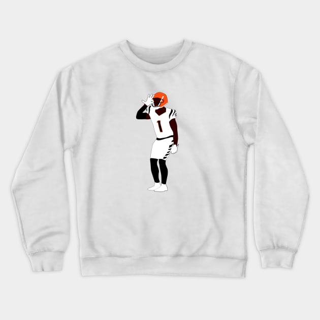 Ja'marr Chase Crewneck Sweatshirt by islandersgraphics